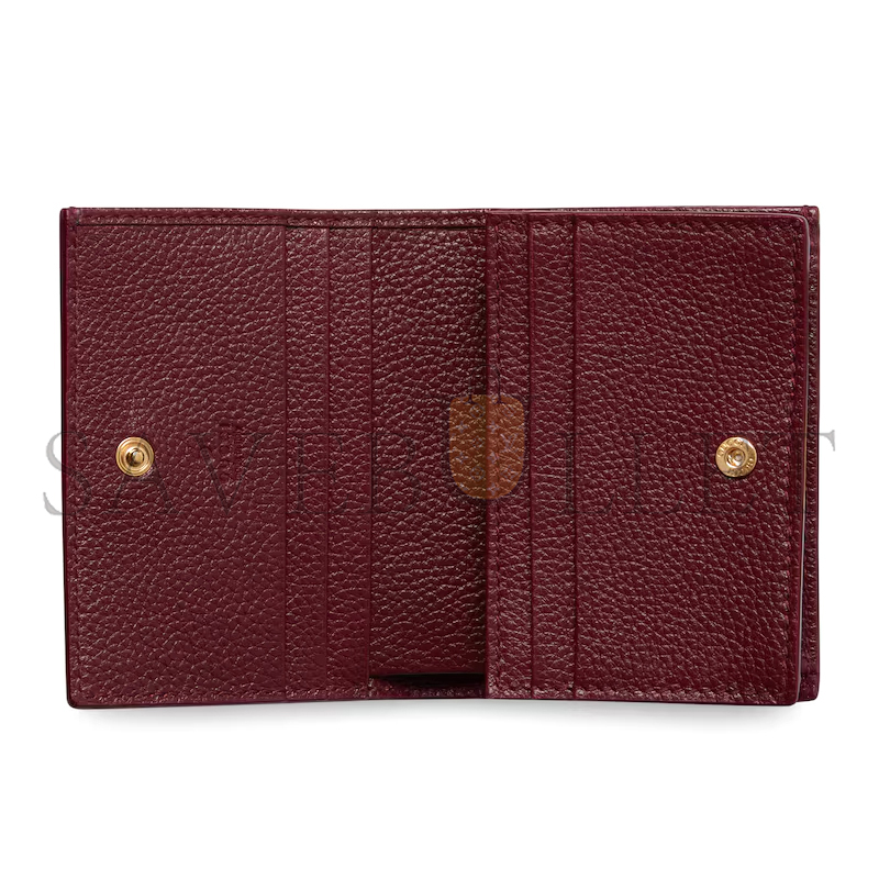 GUCCI BI-COLOR GG MARMONT SMALL WALLET 456126 (11*8.5*3cm) GUCCI BI-COLOR GG MARMONT SMALL WALLET 456126 (11*8.5*3cm)